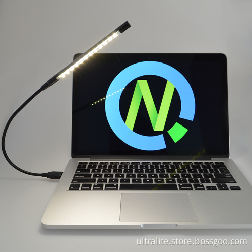 USB LED Laptop Reading Book Light Lamps For Notebook Computer